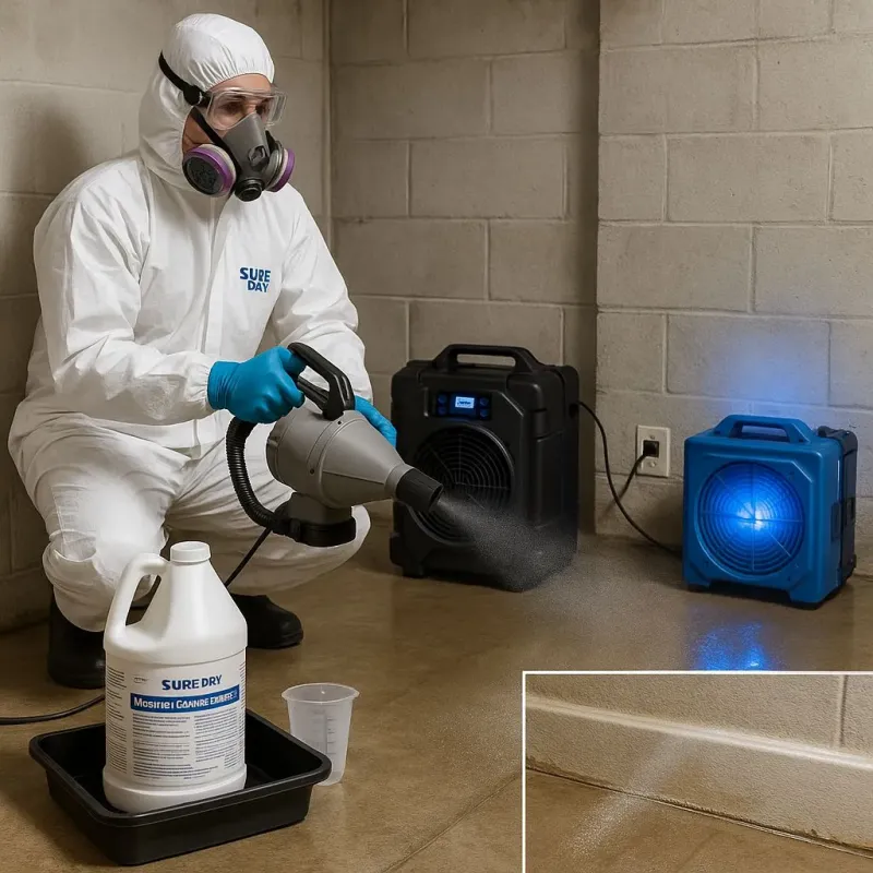 Sanitization and Odor Removal process in Palm Aire, FL