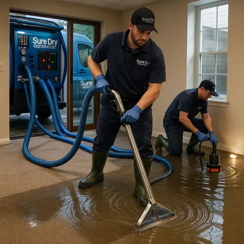 Water Extraction and Removal process in Palm Aire, FL